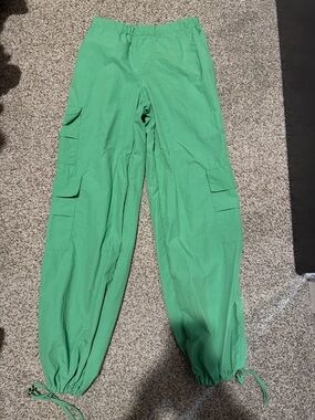 Ultra Flirt Bright Green Elastic Waist Shorts